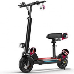 TB-Scooter Electric Scooter Electric Scooter Adults, USB, 90KM Long-Range, 500w High Power Motor, E-Scooter with Waterproof LCD-display, Convenient and Fast Commuting, Max Speed 45km / h, E-Scooter with 10'' Tire