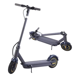 Oisseuoc Scooter Electric Scooter, Aluminum Alloy Folding Electric Scooter - Dual brakes, 10" off-road tyres, max. load 130KG, APP link