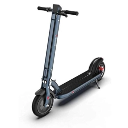 MMJC Scooter Electric Scooter E-Scooters Folding for Adults, Portable Electric Scooter Easy E-Scooter with 8.5 Inch Tires, 300W Motor, 25 Km / H, 60Km Long Haul