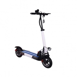 P&LK Scooter Electric Scooter - Foldable & Easy Carry, High Speed Electric Scooter, 30KM and 50Miles Range of Riding, 350W Motor Power and 440lb Load, White, 100km