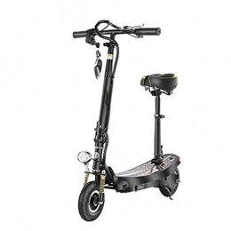 AA-SS Electric Scooter Electric Scooter, Folding E Scooter for Adult, Commuting Scooter Maximum Load 120kg, 8 Inch Pneumatic Tire, Front LED Light Warning Taillight