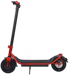 UYZ Electric Scooter Electric Scooter Folding E-scooter with LCD Display 12.5A / 15A Li-Ion Battery Up To 30km / h with 10 Inch Solid Rubber Tires 50km Long-Range for Adults Super Gifts