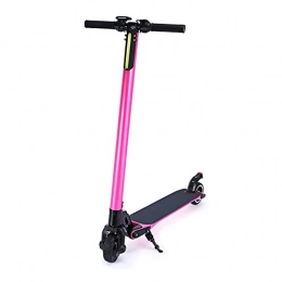 BANGNA Scooter Electric Scooter Folding Wheel Scooter for Kids with LED Light Up Wheels, Kick Scooters for Adults Teens Kids, Rear Fender Break, Folding Scooter, 150KG Weight Capacity, Pink, 10.4Ah