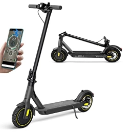  Scooter Electric Scooter for Adult, Foldable E-Scooter with 10'' Honeycomb Tyres, Bluetooth App Control, 35Km Max Distance, Max Speed 15.5MPH, 350W Motor, IP54 Waterproof, LCD Display