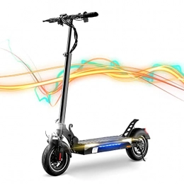 iScooter Scooter Electric Scooter for Adult, iScooter iX4 Electric Scooter Adult 40km Extra-Long Range, 10'' Off-road Tires, 500W Motor, 13Ah Battery, Double Turn Lights, Height Adjust Folding E-Scooter for Adult