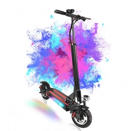 Sakadullah Scooter Electric Scooter for Adults, 13Ah Foldable Offroad Electric Scooter, Height Adjustabe Commuting E-scooter, with Dual Shock Absorption& Dual Braking System, Range45-50km, 10