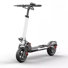 Electric Scooter for Adults, 18 Ah, Long Range, 50 Km, 3 Speed Modes, Foldable, Adult Electric Scooter (White)