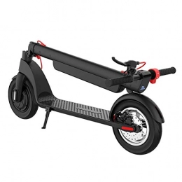 HJRD Electric Scooter Electric Scooter, For Adults 350W High Power 10 in Tire Folding Design Commuting Motorized Scooter With Display And LED Indicator Light, for Teens