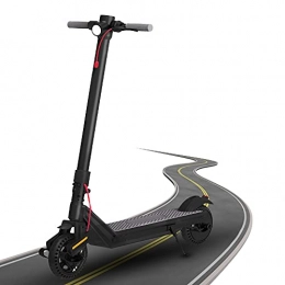 Sakadullah Scooter Electric Scooter For Adults, Foldable Commuting Scooter with 380 W motor, Front and rear patented shock absorption, three-brake system, range 22-26 km, 8.5"solid tires