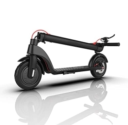 LuvTour Scooter Electric Scooter for Adults & Teenagers, Foldable E Scooter with 350W motor, 6.4Ah Removable Li-ion Battery, 10 inches Pneumatic Tire, Max speed 15.5 Mph 12.4 Mile Long Range, E-Brake & Disk Brake