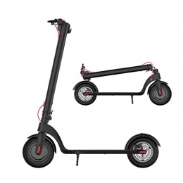 lzzfw Electric Scooter Electric Scooter for Adults, Urban Scooter with Dual Suspension, 8.5" Vacuum Anti-slip Tire, Max Speed 32 km / h, Lightweight Folding Kick Scooter