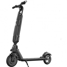 MMJC Electric Scooter Electric Scooter, High-Performance Electric Scooters, Brushless-36 V-300 W Motor, Maximum Speed 25 Km / H, Light And Easy To Wear, Black, 4 Ah, Black