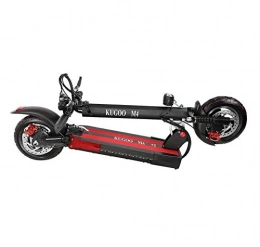 KIRIN Scooter Electric Scooter, Kugoo M4 Folding E-Scooter for Adult, 500W Motor, 3 Speed Modes Up to 45km / h, LCD Display, Maximum Load 150kg, 10'' Pneumatic Tire, Dual Brake, Front LED Light Warning Taillight