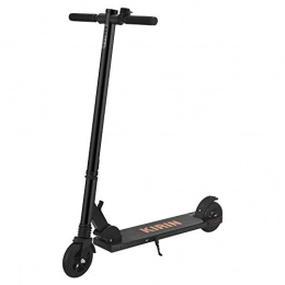 Electric Scooter, S2 mini Folding E-Scooter, 150W Motor, 6Ah Lithium Battery, 5.5 Inch Pneumatic Tire, Speed Max 25km/h, LCD Display, Lighter weight & Foldable Scooter for Teenagers and Adults (Black)