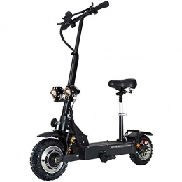 MMJC Electric Scooter Electric Scooters Adult 3200W Motor Speed 85Km / H Dual Drive 11 Inch Off-Road Tires Faltroller Based And 60V Battery