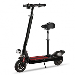 TB-Scooter Scooter Electric Scooters Adult, Easy-Folding, 350W Powerful Motors, 20KM Long Range, 36V / 4AH Battery, Scooter with 8 Inch Solid Tire Commuter Street Push, with seat