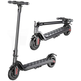 MMJC Electric Scooter Electric Scooters Adult Scooter Foldable Adults Bis, with Front And Rear Tail Lights, 4 Ah Battery, 350 Watt Motor City Roller, Up To 120Kg Load Capacity
