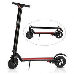 MMJC Electric Scooter Electric Scooters, Electric Foldable Scooter, APP-Control Motor 270W 42V 1.5Ah High-Capacity Battery, The Maximum Speed Reaches 25 Km / H, Black