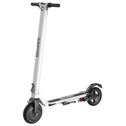 MMJC Electric Scooter Electric Scooters, Electric Foldable Scooter, APP-Control Motor 270W 42V 1.5Ah High-Capacity Battery, The Maximum Speed Reaches 25 Km / H, White