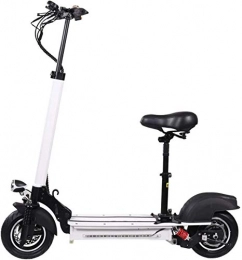 L&WB Scooter Electric Scooters for Adults Electric Scooters Electric Scooters Electric Scooters for Adults Foldable for Adults, 200 Kg Maximum Load Based 10 Inch 50 Km / H, White, 100km