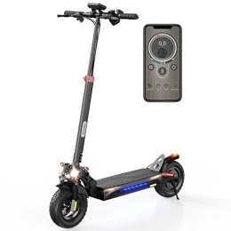 iScooter Electric Scooter Electric Scooters, iScooter ix4 Electric Scooter Adults, APP Control, 48V 15Ah Fast E-Scooter, 45 km Long Range, Double Turn Lights, 10'' Off-road Tires