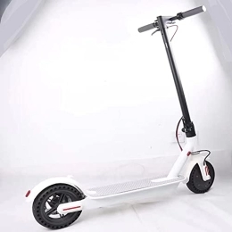 ZTBGY Scooter Eletric Scooter, electric Scooter Adult and Kids, 350W Foldable Lightweight Powerful Battery Motor Scooter with App Control, LCD Display 3 Speed Modes 20-35km Endurance and Max Speed To25km / h (white)