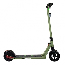 EMG Scooter EMG Velociptor Skill, Electric Scooter, 350W, 8" Wheels, Electric Rear Brake, Front Shock Absorber, LED Lights, Foldable Aluminium Frame, UK Plug and Warranty Military Green