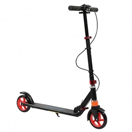 EURYTKS Electric Scooter EURYTKS Scooter Red Two-wheel Scooter Big Scooter Three-speed Adjustable Speed Electric Scooter Folding Electric Scooter