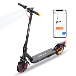EVERCROSS Electric Scooter EVERCROSS EV85F Electric Scooters Adults, 8.5'' E-Scooter Foldable - APP, 350W Motor, 7.8AH Battery, 15KG weight, 3 Speed Modes, Max load 120KG, Dual shock absorbers