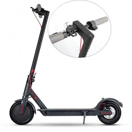 FANNKA Scooter FANNKA Aluminum Alloy Electric Scooter Adult Electric Folding Bike Powerful With LED-Waterproof Digital Display, 25KM / H, 36V / 30KM Kick Scooters, Electronic Brake + Physical Brake 11'' E-Scooter, Black