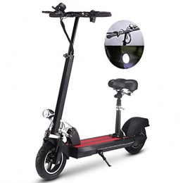 FANNKA Scooter FANNKA Electric Mobility Scooter Adult With Seat Aluminum Alloy Mini Folding Electric Bikes Double Brake System, 3 Gears Speed Adjustable, MAX 40KM / H, Load 396.8IBS 13'' Wheel, Black