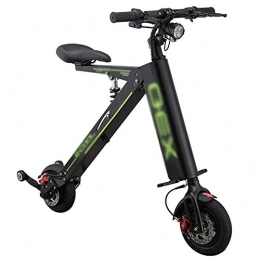FDQNDXF Electric Scooter FDQNDXF Foldable Electric Scooter for Adult, Electric Kick Scooter with Detachable Seat, 250W Brushless Motor, 8" Solid Tires, Dual Braking System, Smart LCD Display, Black