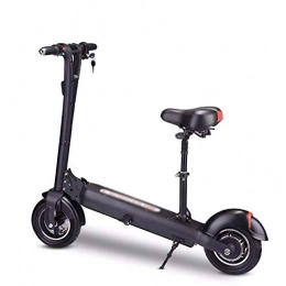 FDQNDXF Electric Scooter FDQNDXF Folding Electric Scooter with Seat for Adult, 350W Motor LCD Display Screen 8 Inch Explosion-Proof Tire 30km Long Range Electric Kick Scooter with LED Headlight and Taillight