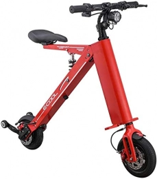 Feeyond Scooter Feeyond Electric Scooter Adult, Maximum Load 110Kg Maximum Endurance 25KM Maximum Speed 20Km / H New Rotary Throttle 250W Motor Hollow Non-Inflatable Tire, Red