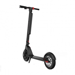 TJP Electric Scooter Foldable Lightweight Electric Scooter, Triple Brakes Design Removable Battery, Household Portable Commuter Electric Scooter with LCD Screen