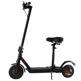 ESTEAR Scooter Folding E Scooter For Adult With Seat, Electric Scooter, Up To 30 Km / h, LCD Display, Max Load 150kg, 8 Inch Pneumatic Tire, Front LED Light Warning Taillight Commuting Scooter