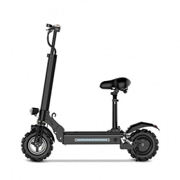 Vests Electric Scooter Folding Electric Scooter, with Seat Long Battery Life Electronic Brake System Aluminum Body Electric Folding Scooters 48V-26.6AH Electric Scooter 13AH