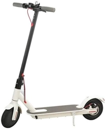 CEFRAX Electric Scooter Folding Portable Electric Scooter With Lcd Display 7.5A Li-Ion Battery Up To 25 Km / H With 8.5 Inch Pneumatic Tires Gift For Teenagers And Adults (White)