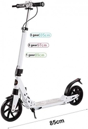 FQCD Electric Scooter FQCD Electric Scooter, Ultra-Lightweight Adult Electric Scooter One-Step Fold, Adult Electric Scooter for Commute and Travel Foldable and Portable high-power Urban Scooters with Disc Brakes