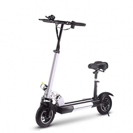 FUJGYLGL Scooter FUJGYLGL Adult Electric Scooter, Foldable, Handlebar Height Adjustable, Strong Bearing Capacity, Strong Endurance, with Lighting Function, Safe and Durable