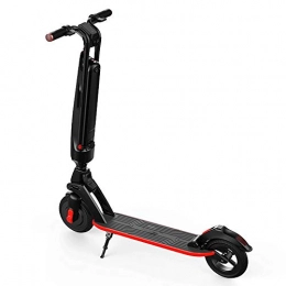 FUJGYLGL Scooter FUJGYLGL Adult Portable Electric Scooter, Aluminum Alloy Body, Foldable, with LED Lighting, Sensitive Braking, Multiple Power Modes