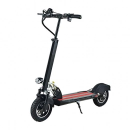 FUJGYLGL Scooter FUJGYLGL Electric Scooter / Electric Bicycle, Folding Aviation Aluminum Body, 10 Inch 48V / 500W / 12AH, 45 Km / h Speed ​​and 60 Km Range, Adult E-Scooter