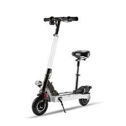 FUJGYLGL Electric Scooter FUJGYLGL Folding Electric Scooter, 350W Motor, 35 Km / H, 8-inch Solid Rubber Tire, Double Shock-absorbing Mini Scooter