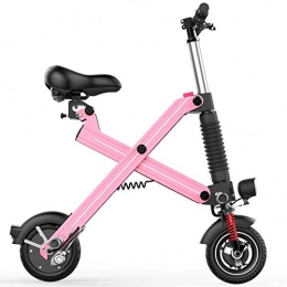 FUJGYLGL Scooter FUJGYLGL Mini Folding Electric Scooter, Speed 25km / H36v8ah Battery Shock Absorption Unisex Strong Leisure Scooter