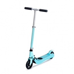 FUJGYLGL Electric Scooter FUJGYLGL Portable Electric Scooter, 24v Two-wheel Foldable Adjustable Aluminum Children Scooter with Pneumatic Tire