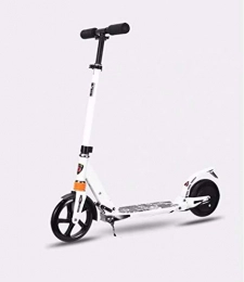 G.Z Electric Scooter G.Z Two-wheel electric scooter, electronic brake and speed governor, pure electric cruising distance of about 5 kilometers, 180w auxiliary motor, maximum speed 15kg / h, White