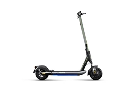 Genérico Silver Active Sport Electric Scooter with Flashing Double Brake 500W Motor with Side LEDs