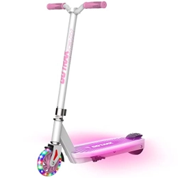 GOTRAX Electric Scooter Gotrax Scout Electric Scooter for Kids Ages 4-7, Max 3 Miles Range and 6Mph Speed, 5" Flash Front Wheel and Unique Pedal Light, UL2272 Certified Aprroved Electric Kick Scooter for Boys Girls Pink