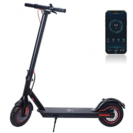 GXFXLP Scooter GXFXLP Fast Electric Scooter 500W, Foldable Pure Electric Scooter with 15Ah Battery, E Scooter Adult 30 km / h, Maximum Mileage 65km, 10Inch Tire, Maximum Load 150kg, App Connectivity