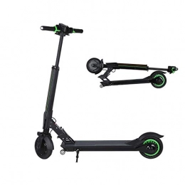 H-CAR Scooter H-CAR QW Electric Scooter Adults Long-Range Battery 300w, Easy Folding Carry Design, Convenient and Fast Commuting, Max 25km / h, 11kg Ultra Lightweight E Scooter with 8 Inch Tire, black OH